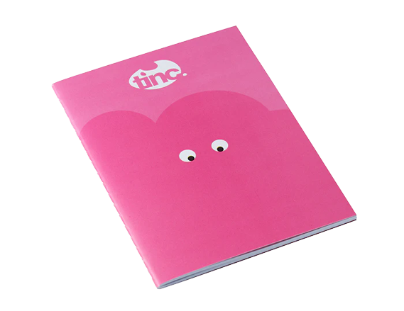 A6 Pocket Notebook Mallo: Pink