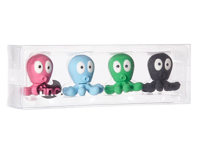 Scented Octopus Erasers 