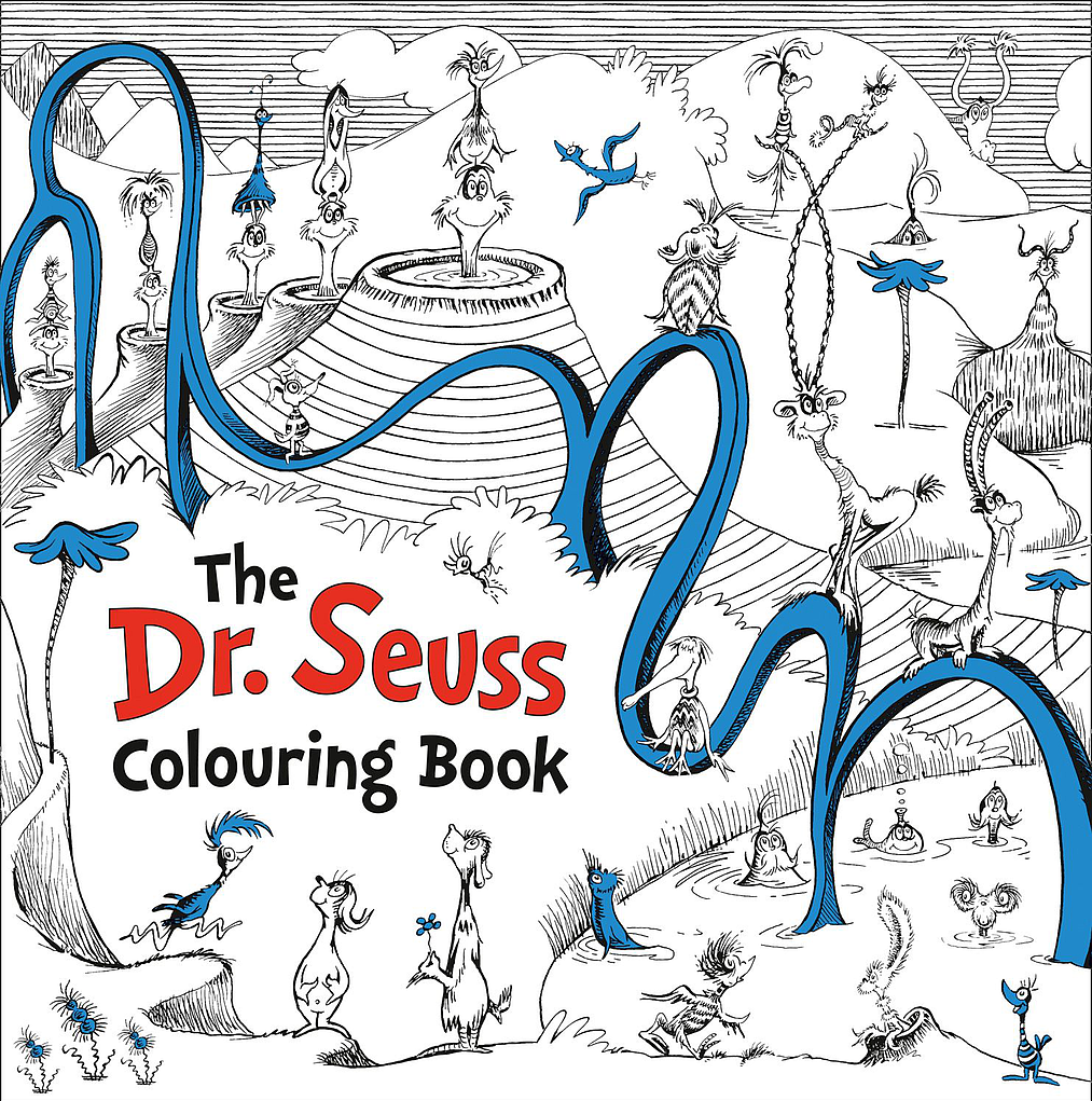 Dr Seuss Colouring Book