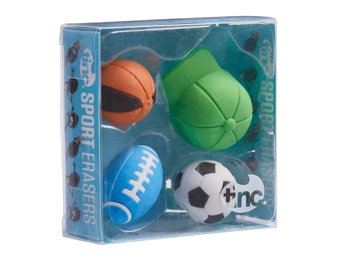 Scented Sports Erasers