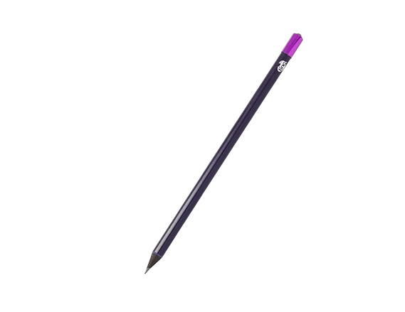 Tinc Metal Cap Crystal Pencil - Purple
