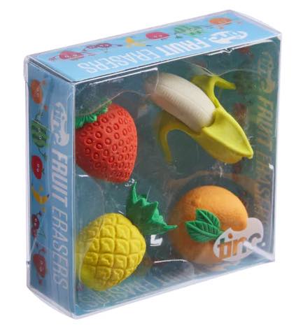 Scented Fruit Erasers