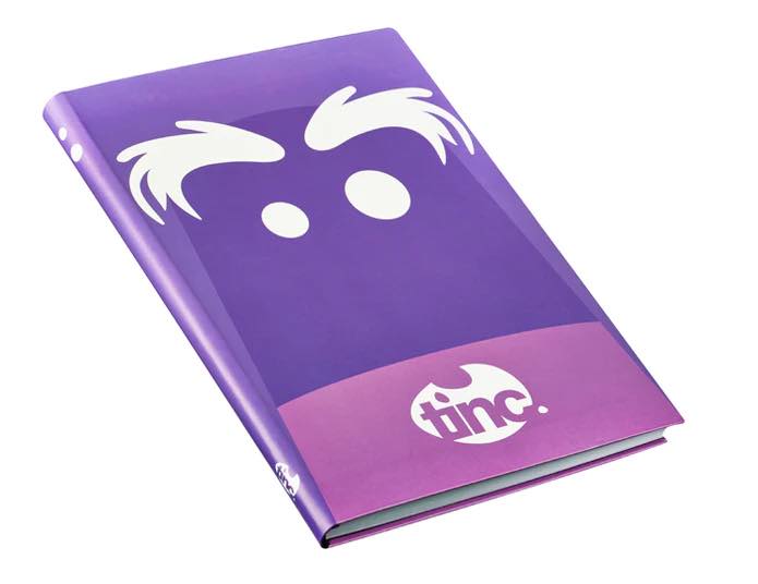A5 Notebook Ooloo: Purple