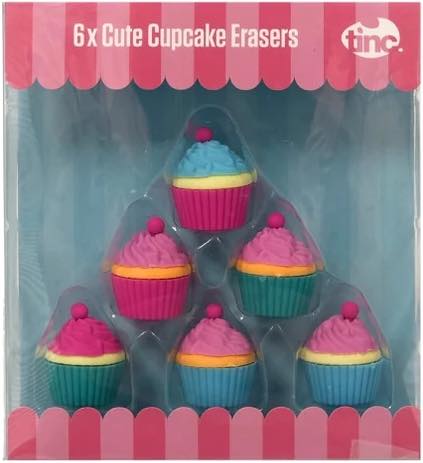 Scented Cupcake Erasers