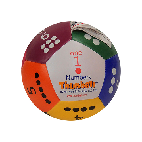 Numbers Thumball 4&quot;