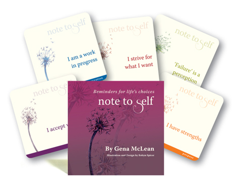 Note to Self Card Pack: Promoting Self Responsibility