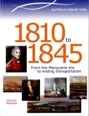 Early Australian History: 1810-1845 - Australian Timelines