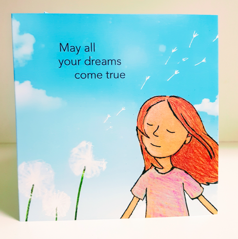 Cloud Conductor Gift Card: &quot;May All Your Dreams Come True&quot;