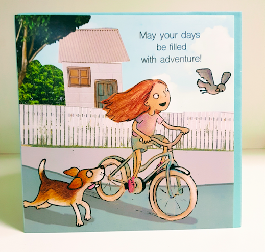 Cloud Conductor Gift Card: &quot;May Your Days Be Filled With Adventure&quot; 