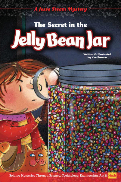The Secret in the Jelly Bean Jar: Jesse Steam Mysteries
