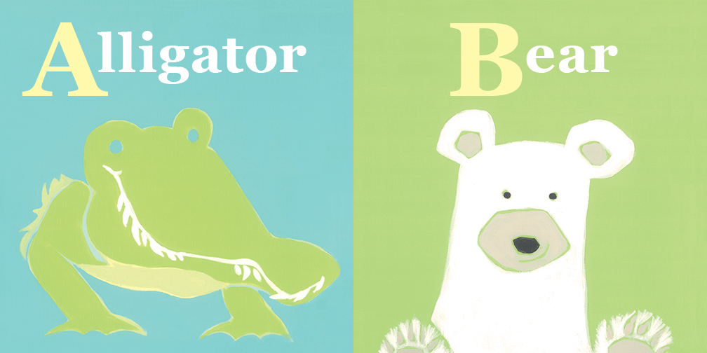 Alligator, Bear, Crab: A Baby's ABC - internal 1